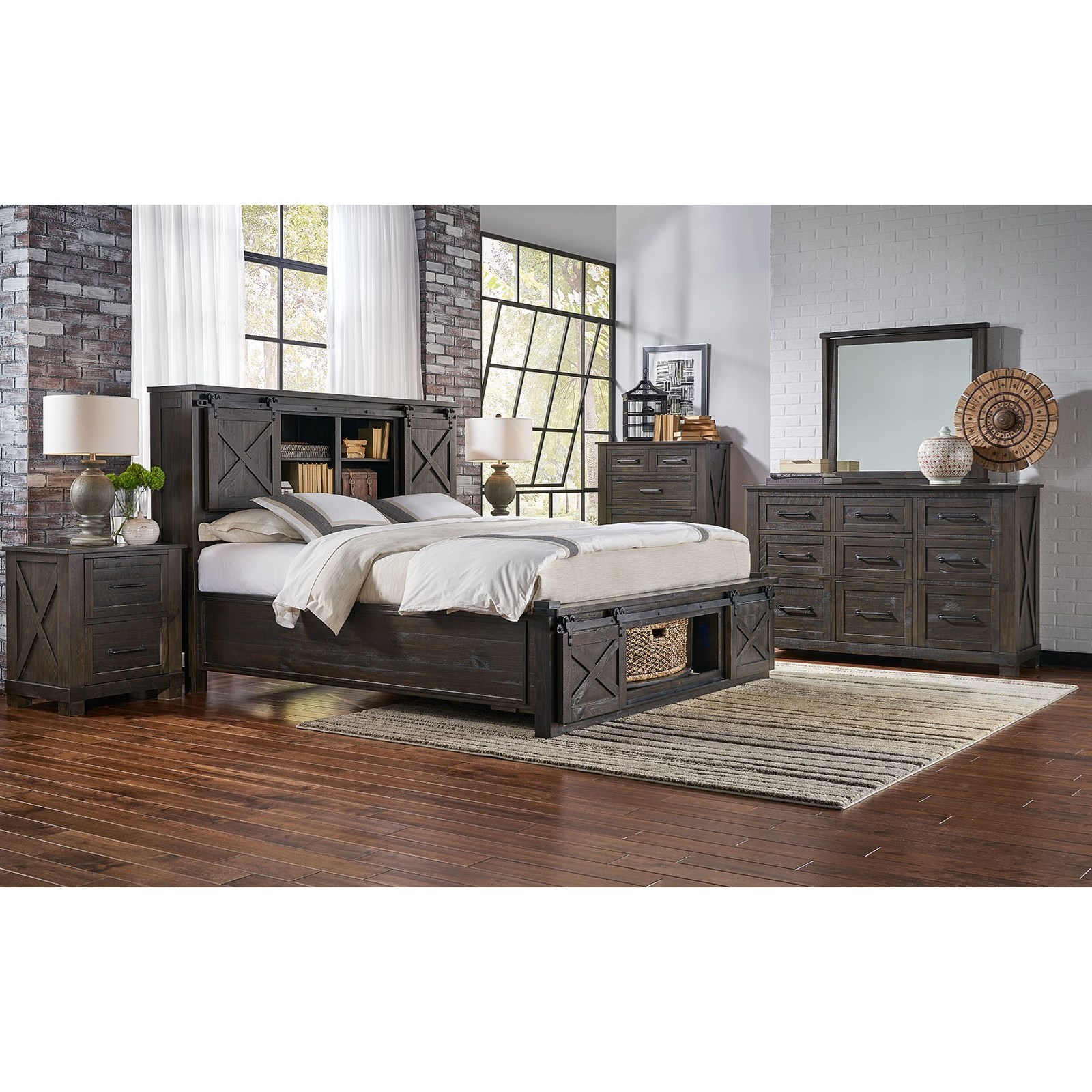 AAmerica Sun Valley California King Bedroom Group Van Hill Furniture